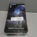 2 x TZGZT [Longest Durable] Travel Carrying Case for Nintendo Switch 2 2025, Large Volume Accessories Bundle Holder, 2 Screen Protector, Hard Protective Cover Estuche Funda with 12 Game Cards, Black