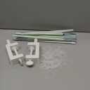 LANGXUN 12ft White Table Balloon Arch Kit, Balloon Arch Stand Frame For Birthday Party Wedding and Graduation Decorations, Christmas Decort Baby Shower Bachelor Party Supplies