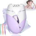 Epilators, 2-Speed Painless Smooth Glide Epilator for Women, Cordless Rechargeable Facial Hair Removal Epilator, Hair Removal Device for Women's Face Legs Bikini Area Arms Legs