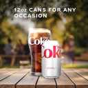 Diet Coke Soda Soft Drink Fridge Pack Cans, 12 fl oz, 12 Pack