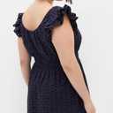 City Chic Women's Plus Size Dress - Sweet Broderie Midi (Navy)