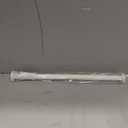 Ivilon Tension Curtain Rod - Spring Tension Rod for Windows or Shower, 24 to 36 Inch. Ivory