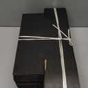 8x4x4 Black Shipping Boxes Small - 25 Pack Corrugated Cardboard Mailer Boxes for Packaging, Mailing, Gift Giving | Sturdy, Recyclable, Perfect for Small Business Supplies, Ecommerce