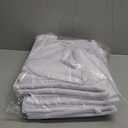 sancua 90 Inch Round Tablecloth White, 8 Pack - Circle Polyester Fabric Table Cloth for Wedding Party Reception Banquet Birthday, Washable Formal Table Cover (Fit 30-72 Inch Tables)