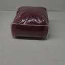 Flamingo P High Stretch Sofa Cover 1 Piece Machine Washable Spandex Jacquard Checked Pattern Fabric, Wine, Sofa