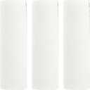 3 Rolls White Poly Burlap Deco Mesh Ribbon for Wreath Crafts, 10 Inch x 30FT Per Roll Decorative Mesh Ribbon Wrapping Ribbon Rolls for Christmas Tree Wreath Decoration DIY Crafts Making