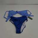 Blooming Jelly Women's One Piece Swimsuit Tummy Control Bathing Suit Sexy Flattering Cheeky High Cut Out Cute Ladies Swimwear (Deep Sea Blue) XL