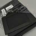 Juexica 4 x 6 Inch Paper Picture Frames Standing Photo Frames with Easel Stand Cardboard Picture Art for Family DIY Craft Decoration Christmas Graduation Weddings Display (Black)