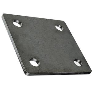 5-inch Steel Plate. 5" x 5" Premium 9 Gauge A36 Hot Rolled Mild Steel. Laser Cut Metal Plate with Smooth Edges. Weldable & Paintable