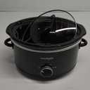 Crock-Pot 4-Quart Manual Slow Cooker, Black