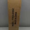 2 Pack 4 Ft Snow Flocked Christmas Entrance Tree in Pot Base with Timer 8 Mode 60 Warm White and Colorful Change Lights 12 Pine Cone Battery Operated for Porch Front Door Entryway Home