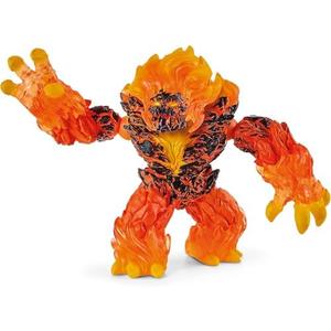 Schleich Eldrador Creatures - Lava Smasher Toy with Movable Arms - Volcano Beast Action Figure with Rotating Body - Realistic 7” Fire Monster Figurine for Imaginative Play - Boys and Girls 7+ | 70145