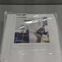 Amazon Basics Mattress and Box Spring Protector, Waterproof, Zipper Enclosed Cover, 12 to 18 inches Depth, Queen, White