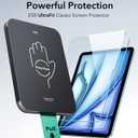ESR 2 Pack Screen Protector for iPad Air 11 Inch M4/M3/M2 2026/2025/2024 (8th/7th/6th Gen), 9H Tempered Glass Film with UltraFit Tray, Apple Pencil Support, Scratch Resistant, HD Clarity, Bubble Free
