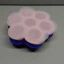 2 Pack Silicone Egg Bites Mold for Instant Pot Accessories - Fits Instant Pot 5,6,8 qt Pressure Cooker Baby Food Freezer Tray with Lid Reusable Storage Container, Pink/blue