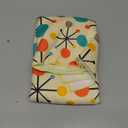 Mid Century Fifties Modern Atomic Retro Colors Kitchen Dish Towel Set of 2 Soft Absorbent Decorative Hand Towels Yellow Tea Towels Farmhouse Bathroom Holiday Home Decor 16"x24"