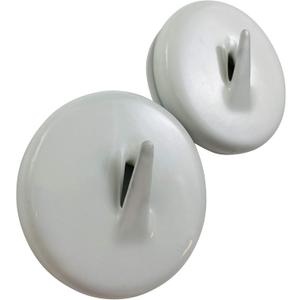 Magnetic Wreath Hanger Hook for Steel Metal Doors Indoor and Outdoor Each Holds 6 Pounds, Set of 2