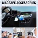 RAPTIC Shield Magnetic for iPhone 15 Pro Case, Compatible with MagSafe, Shockproof Protective Clear Case, Military Grade 10ft Drop Tested, Durable Aluminum Frame, 6.1 inch, Black
