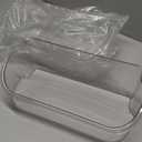 2 PACK Upgraded 240356402 Refrigerator Door Bin Replacement for Frigi.daire Refrigerator Door Shelf Parts LFSS2612TF0 LFSS2612TE0 FFSS2615TE0 Door Shelf Shelves By AMI PARTS (Length 15.38")