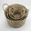 Home Decor, Round Baskets Set Of 3