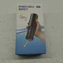 Peri Bottle for Postpartum Care-250mlPortable Bidet for Travel with 5 Sprayer Modes, 2000mAh Rechargeable Electric Bidet with 8 Replaceable Nozzles for Perineal Care & Post-Surgery Care (Black)