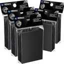 500 Counts Black Card Sleeves, Matte Card Sleeve Deck Card Protectors, Trading Card Sleeves Fit for MTG, TCG and Sports Cards