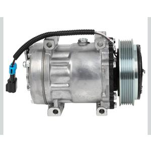 ECCPP AC Compressor with Clutch 2002-2007 Fit for Freightliner Century Class 12.7L 12.8L 14.0L 14.6L Fast Cooling AC Compressor
