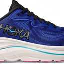 HOKA Women's Clifton 10 Sneaker (7.5, Night Sky/Ultramarine)