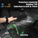 Auxko Floor Mats Fit for Mazda CX-30 2026-2020 | All Weather,All Season,Odorless,Anti Slip,Rain&Salt Resistant,TPE Material,Black,Accessories