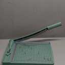 Firbon 12" Guillotine Paper Cutter, Heavy Duty 12-Sheet Capacity Trimmer for Cardstock, Photos, Scrapbooking, Office, Classroom, Studio (Morandi)