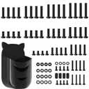 Universal TV Mount Screws Kit Includes M4 M5 M6 M8 Screws, Washers, for Samsung TCL Hisense LG Vizio Onn Sony Toshiba Insignia Westinghouse TV Mounting Hardware Kit with Remote Control Holder