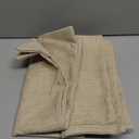 Foindtower Set of 2 Decorative Linen Check Throw Pillow Covers Neutral Farmhouse Vintage Cushion Covers Modern Boho Home Decor for Sofa Chair Couch Bedroom Living Room,2424 Inch,Light Brown