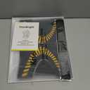 Light Hinged Knee Brace for Women, Strong Adjustable Compression Knee Brace for Men, Quick Wrap Around Patella Support with Side Stabilizers for Meniscus Tear, Arthritis Size M