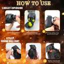Toy-Hand Grenade for CS Battle Game, 6pcs Tactical CS-Grenade Toy with 100 Foam Ammo, 4pcs Pull Ring Grenade Toys & 2 pcs Hand Grenades for Age 14 Years Old and up