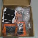 Cabinet Clamps for Installing Cabinets, 4 Pcs Professional Claw Clamps for Cabinets, Sturdy Cabinet Face Frame Clamps with Adjustable Two Side Screws, Alignment Plate and Stickable Protection Pads