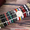 meekoo 10 Pieces Nylon Watch Strap Military Replacement Watch Band with Stainless Steel Buckle for Men and Women's Band Replacing, 18 mm(Classic Colors)