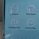 Pregnancy Pillow for Pregnant Women, Soft Pregnancy Body Pillow, Support for Back, Belly, HIPS, Legs, Maternity Pillow with Detachable and Adjustable Pillow Cover