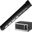 MDX61912701 Microwave Vent Grille Kit for LG LMV2031ST LMH2016ST Microwave Replacement Parts, for Kenmore Microwave Oven Replacement Parts Microwave Parts Microwave Vent Kit (22.7in L)