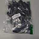 Aegend Leather Gloves for Men, Soft Warm Lining Full Hand Touchscreen Winter Gift Thermal (XX-Large, Black - Genuine Leather)