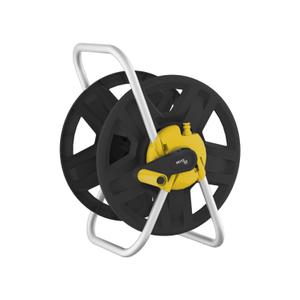 YESTAR Water Hose Reel, Holds 1.6-4.5m Hose, Wall Mounted Garden Hose Cart Portable Hose Reel for Convenient Storage and Watering