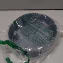 Umbra Touch Trash Can, Small Garbage Bin Waste Basket with Lid for Bathroom, Slate Blue