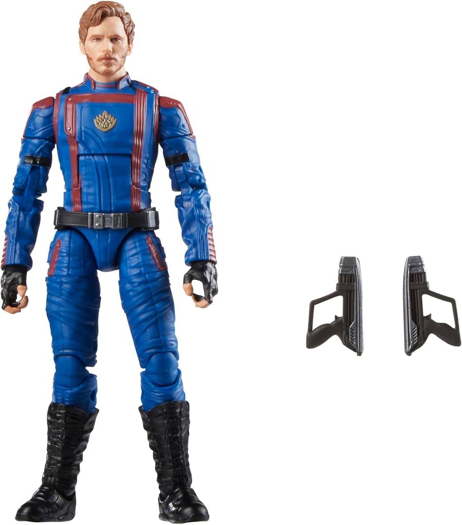 Marvel Legends Series Star-Lord, Guardians of The Galaxy Vol. 3 6-Inch Collectible Action Figures, Toys for Ages 4 and Up