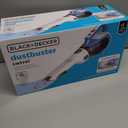 BLACK+DECKER dustbuster AdvancedClean Handheld Vacuum Cordless, Compact Home and Car Vacuum with Crevice Tool ,Rotating Nozzle and Charging Station, Large Dust Bowl (CHV1410L)