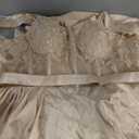 Off The Shoulder Prom Dresses for Women Lace Applique Bridesmaid Dress A-Line Formal Evening Party Gown Slit (16 Plus)