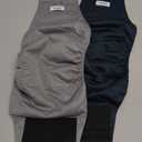 Washable Male Dog Diapers Reusable, Premium Dog Belly Bands for Male Dogs Medium, Pack of 2, High Absorbing Dog Pee Wraps for Doggie in Incontinence or Excitable Urination and Training(M)