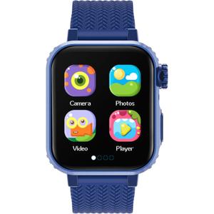 Vakzovy Kids Smart Watches Boys Toys Age 4-12, Smart Watch for Kids with 32 Games Telescopic Camera Video Music Player Alarm Calculator Flashlight Pedometer Birthday Gift for Girls Ages 6 7 8 9 10