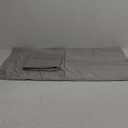 Pillowcases King Gray Set of 2 Envelope Closure End Easy Fit for All Season Soft and Breathable Material Machine Washable & Durable, Easy Fit