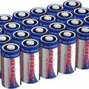 Tenergy 3V CR123A Lithium Battery, High Performance 1500mAh CR123A Cell Batteries [UL Certified] PTC Protected, Smart Sensors Replacement CR123A Batteries, 24 Pack (Non-Rechargeable)