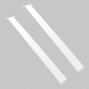 Hidden Island Countertop Support Bracket 2 Pack White 42 Inch Heavy Duty Granite Countertop Bracket Iron Island Support Brackets for Granite Quartz Wood