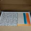 Framed Colorful Abstract Wall Art for Living Room, 3 Piece Mid-century Modern Canvas Prints Paintings Artwork for Walls, Bright Yellow Block Lines Pictures for Hallway Dining Bedroom Wall Decor -16x24